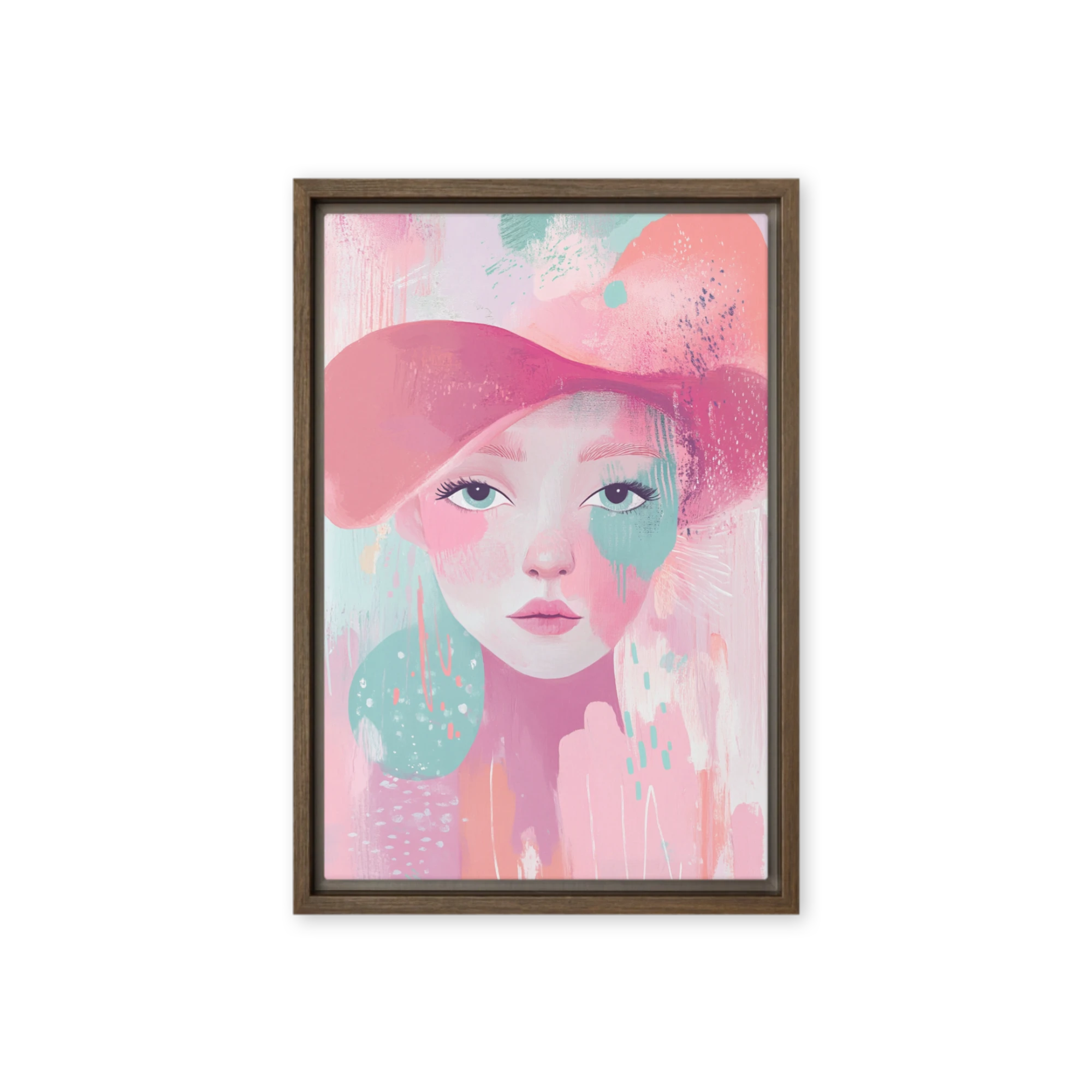 The Pastel Gaze | Art Print
