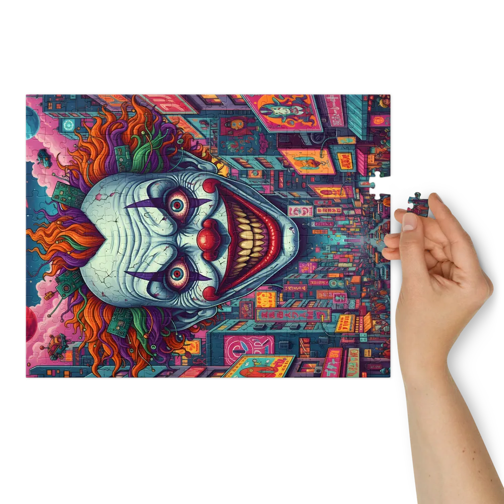 Neon Nightmare | Jigsaw Puzzles