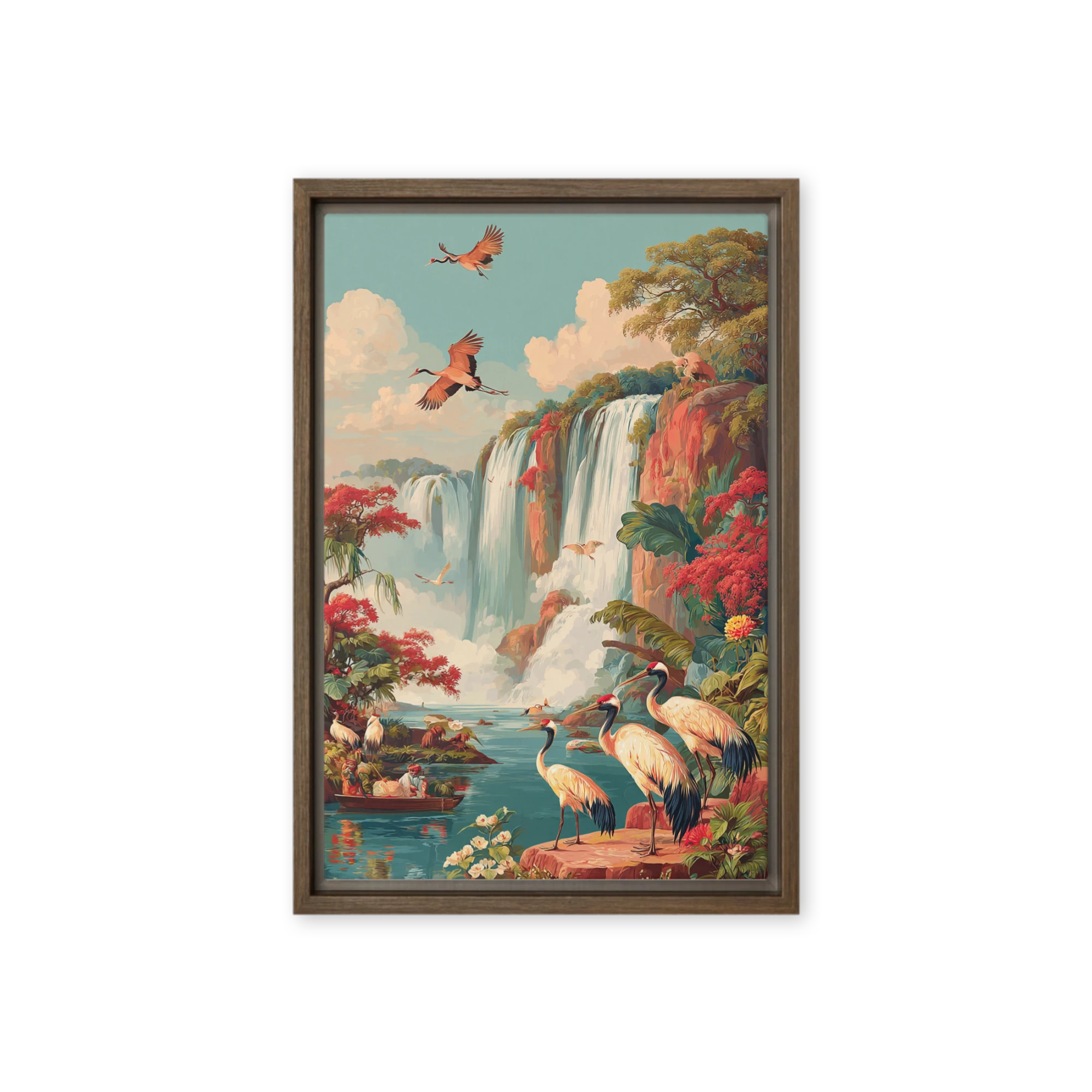 The Sanctuary of Cranes | Art Print
