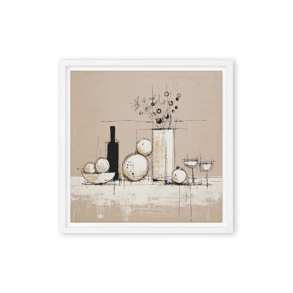 Still Life in Line Art | Art Print