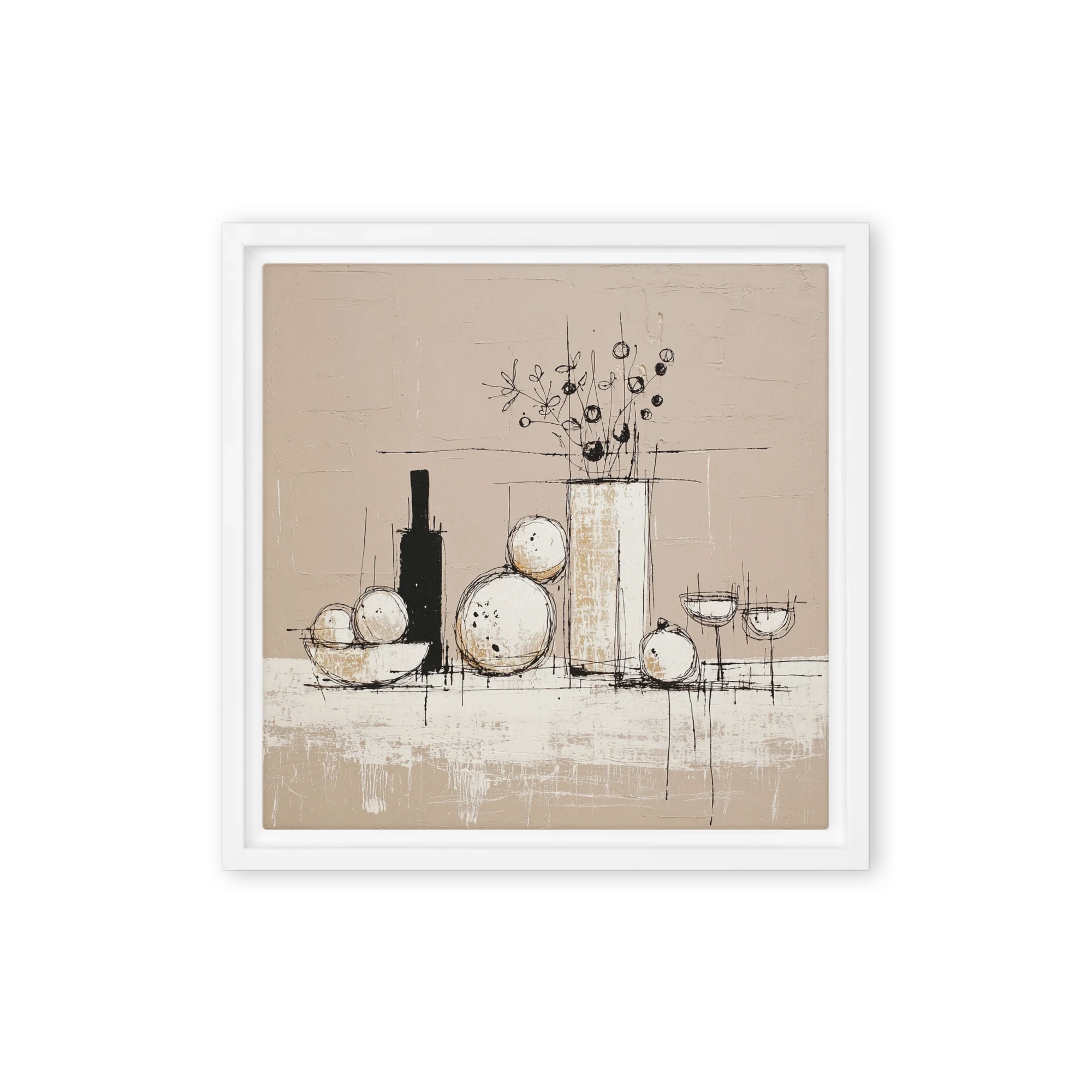 Still Life in Line Art | Art Print