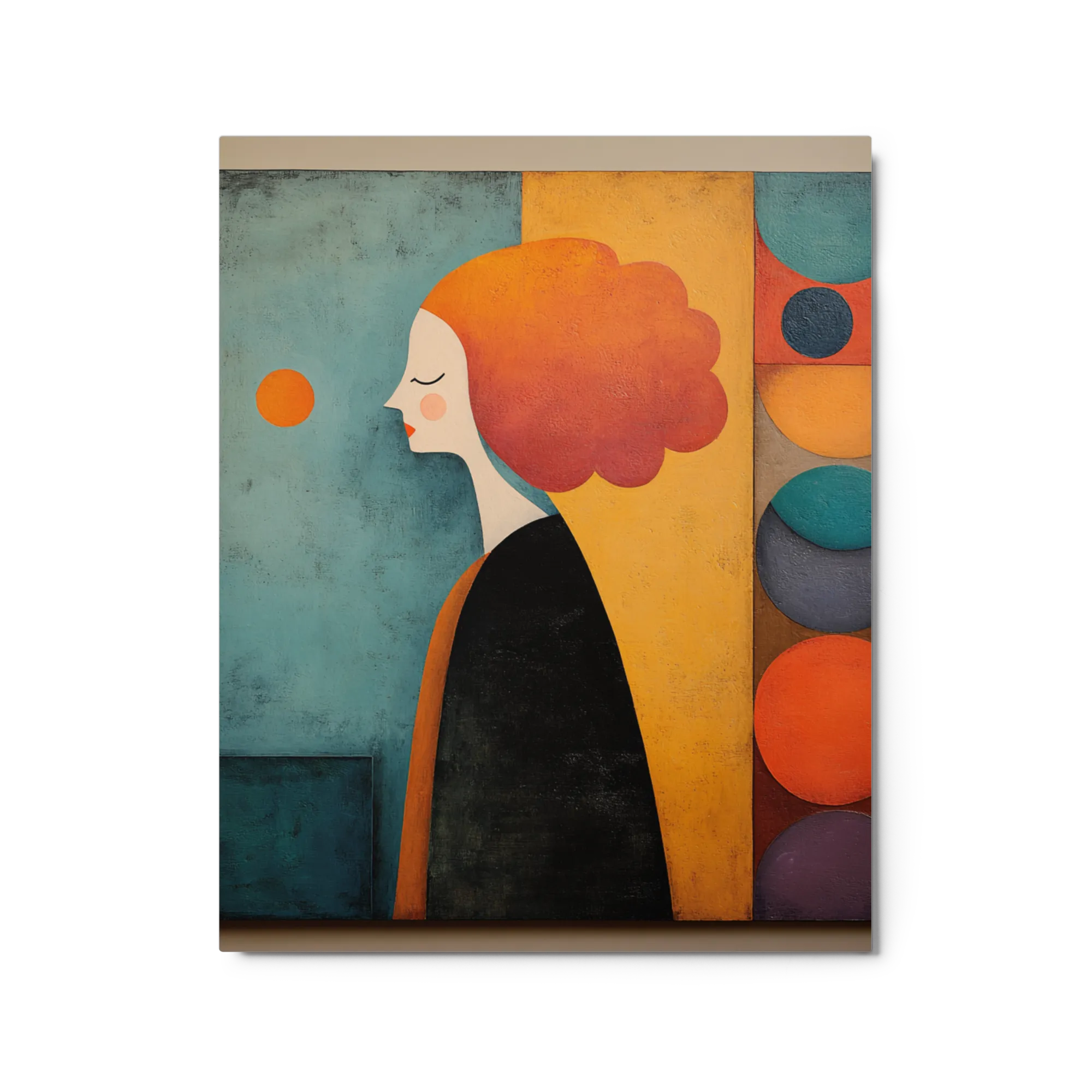 Serene Profile 
 Canvas | 11″x 14″