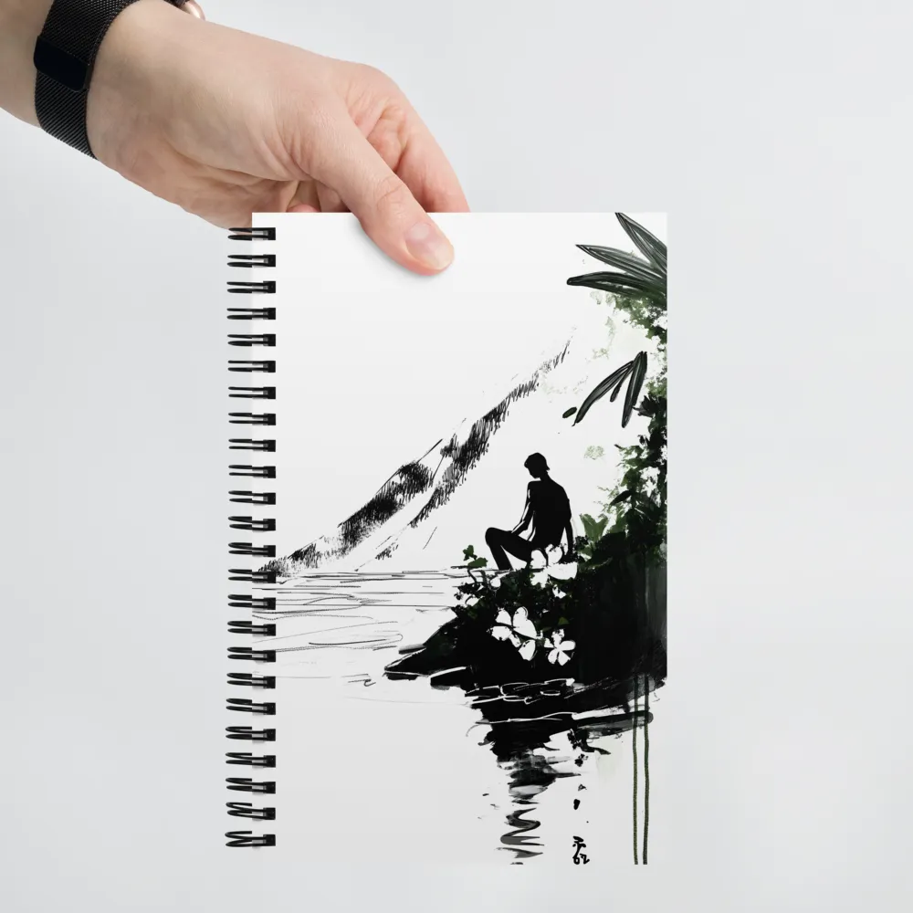 Lakeside Contemplation 
 Spiral Notebook | 140 pages
