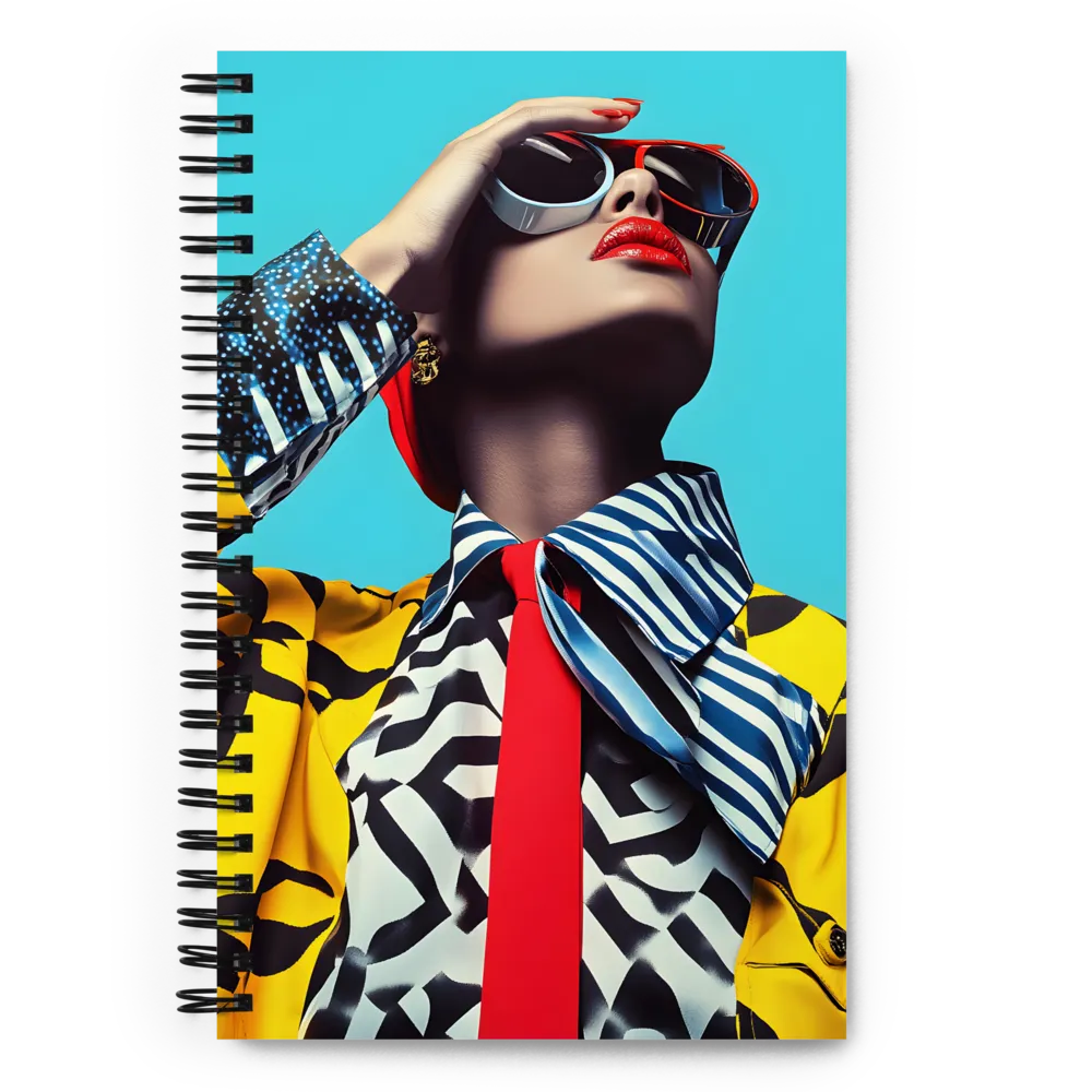 Chic Confidence in Bold Patterns