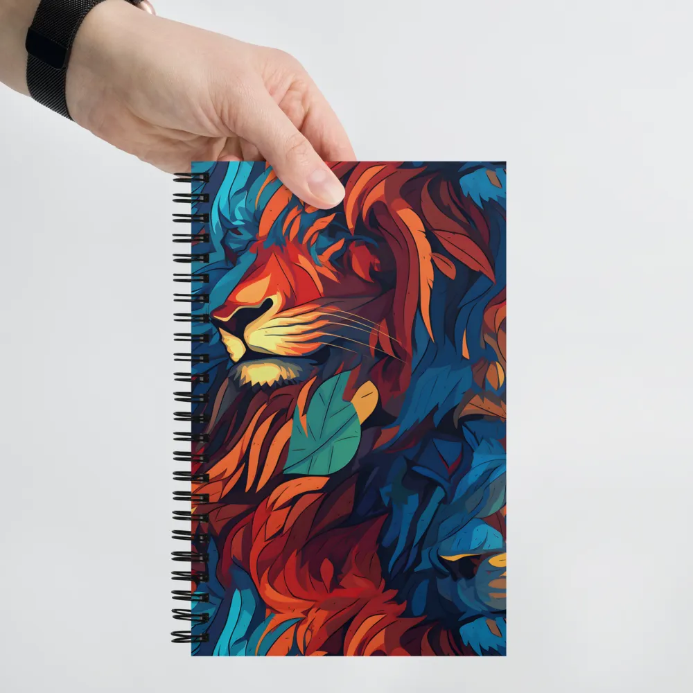 Harmony of Strength: The Lion and Nature
