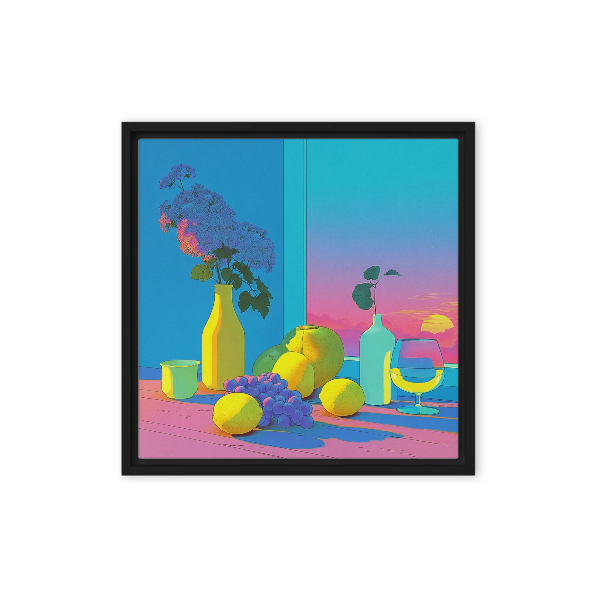 Sunset Window Still Life | Art Print