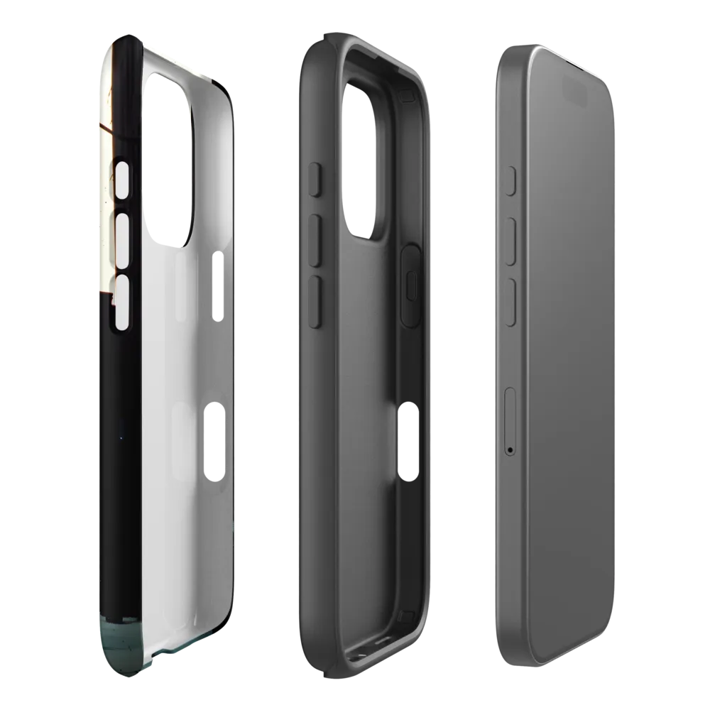 Silhouetted Cityscape at Dusk | Phone Case