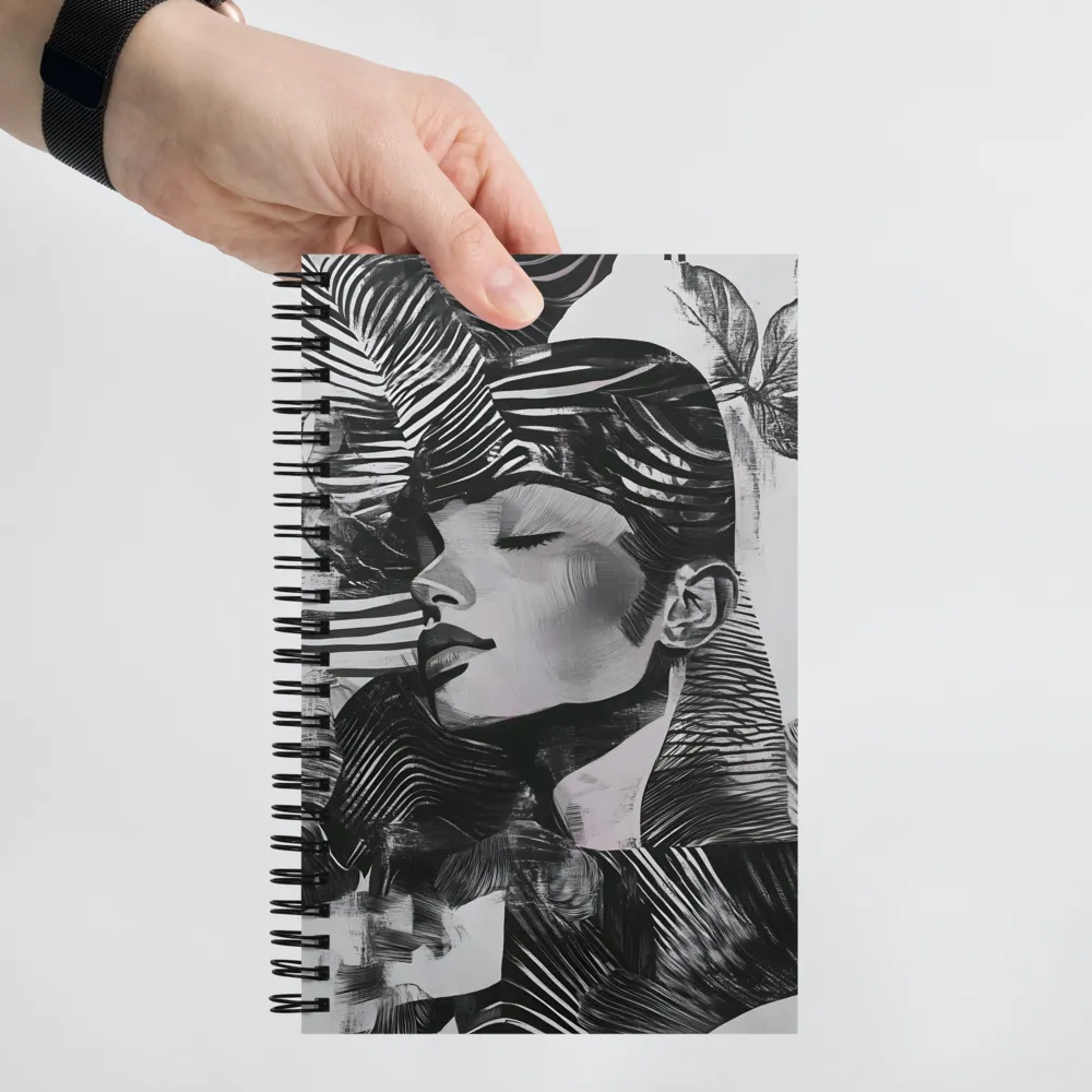 Monochrome Whispers 
 Spiral Notebook | 140 pages