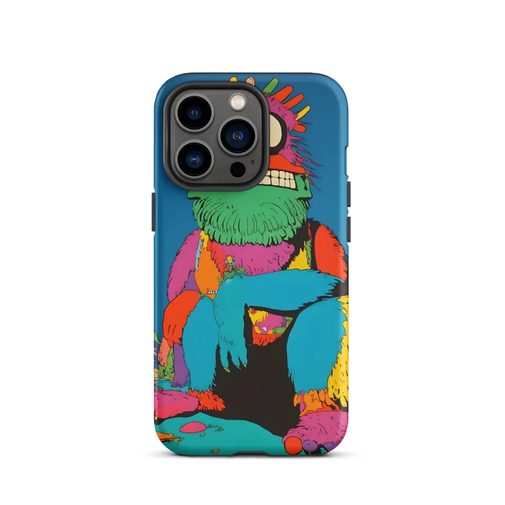 Colorful Monster Illustration | Phone Case