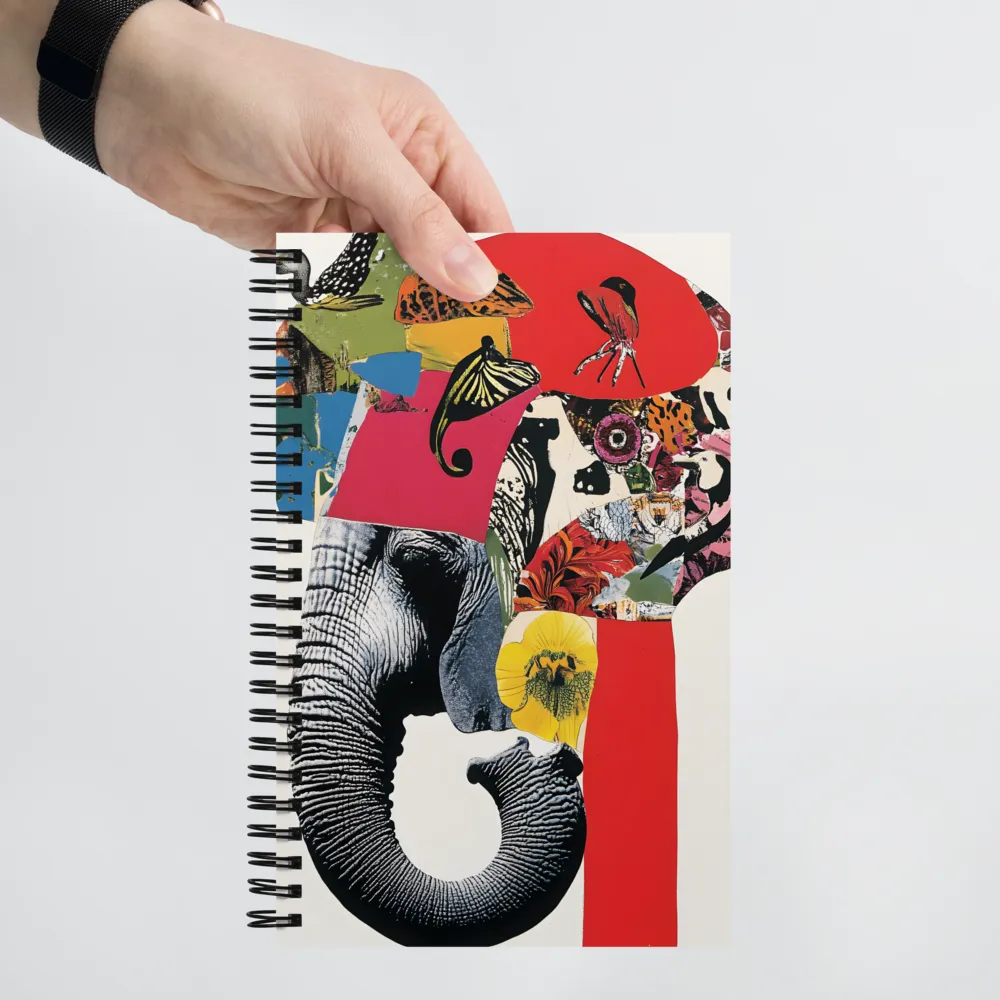 Elephant of Fragments 
 Spiral Notebook | 140 pages