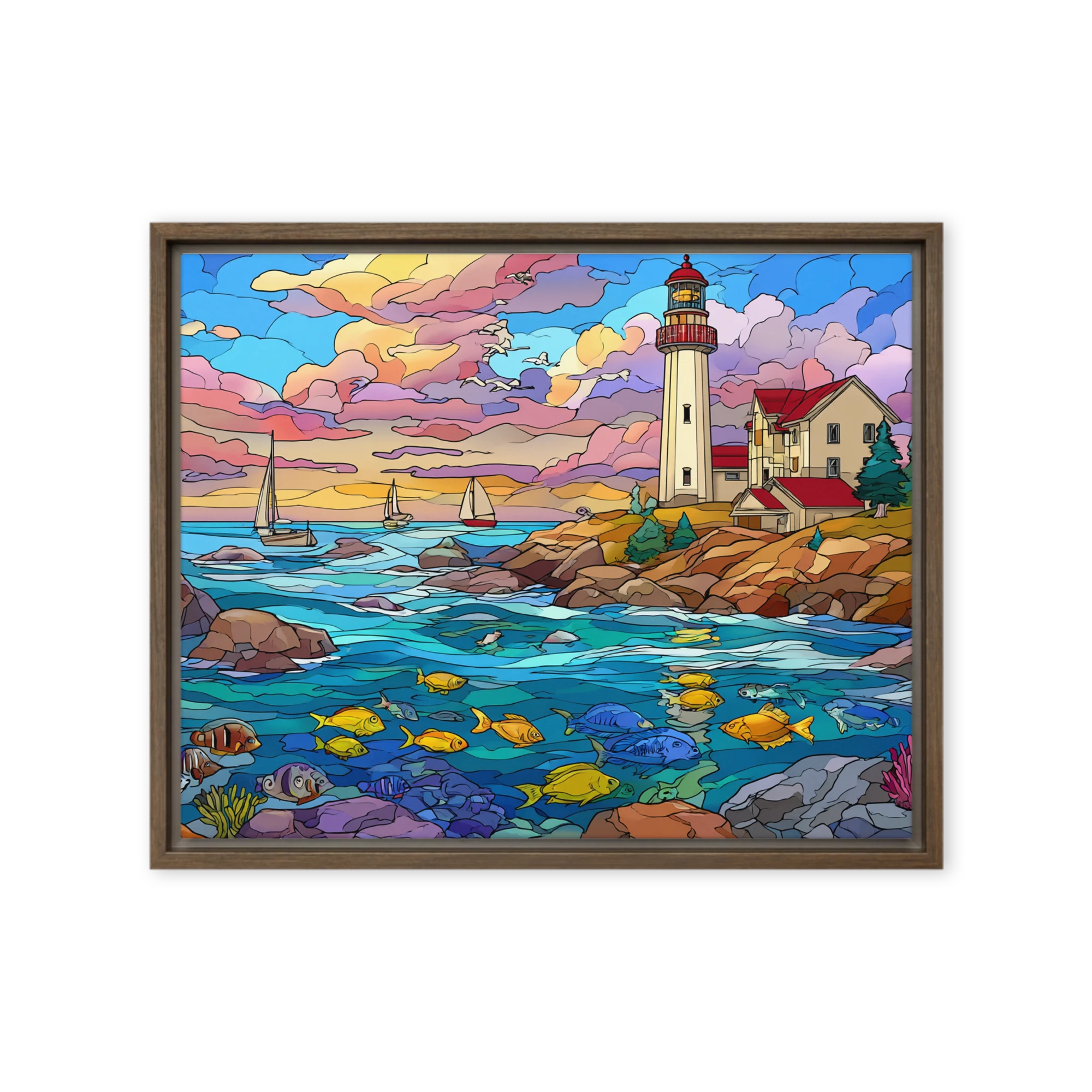 Stained Glass Beacon
