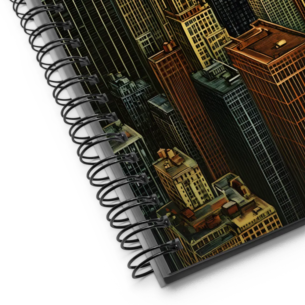 Urban Elegance: A Golden Cityscape