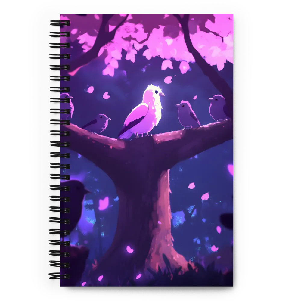 Petals and the Lit Sentinel