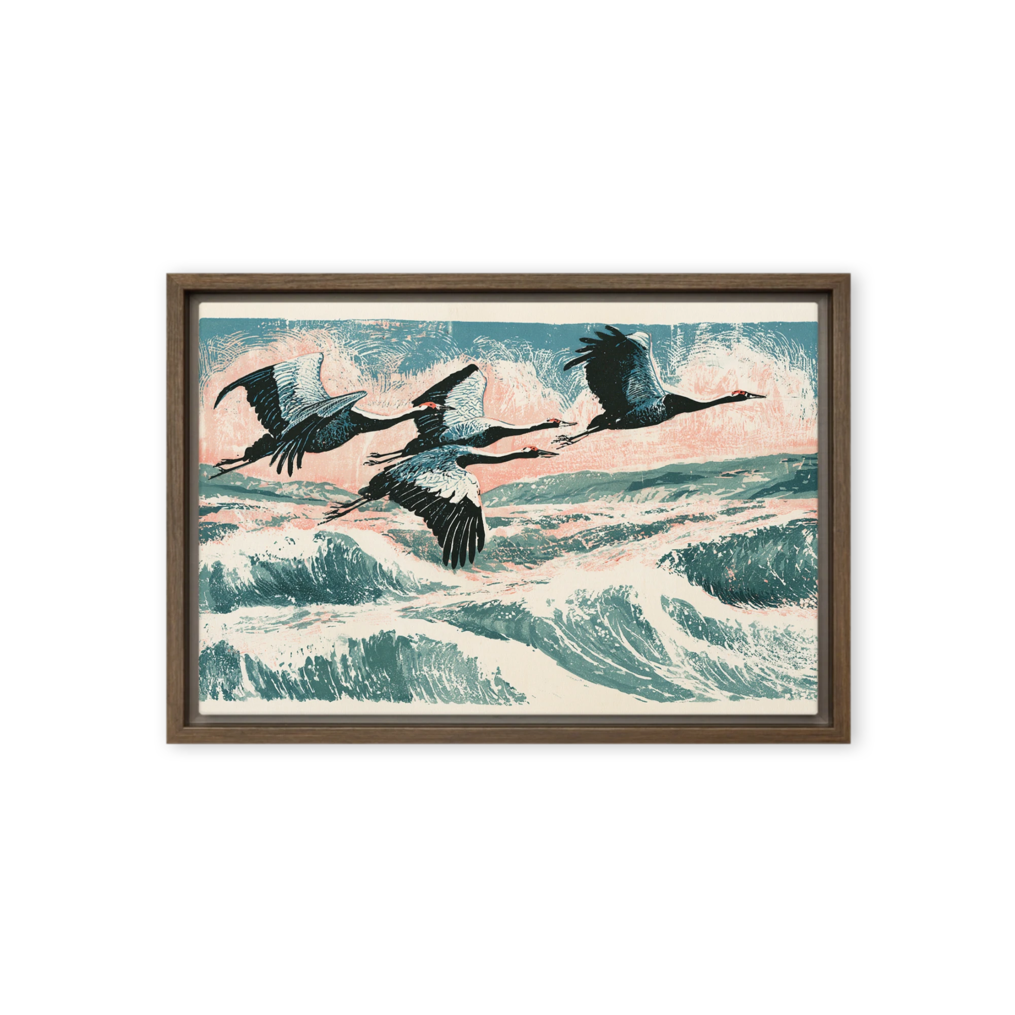 Cranes Above the Crest