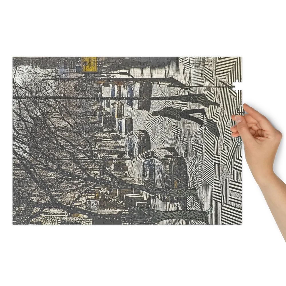 City Street Scene Photography | Jigsaw Puzzle (252/520 pieces)
