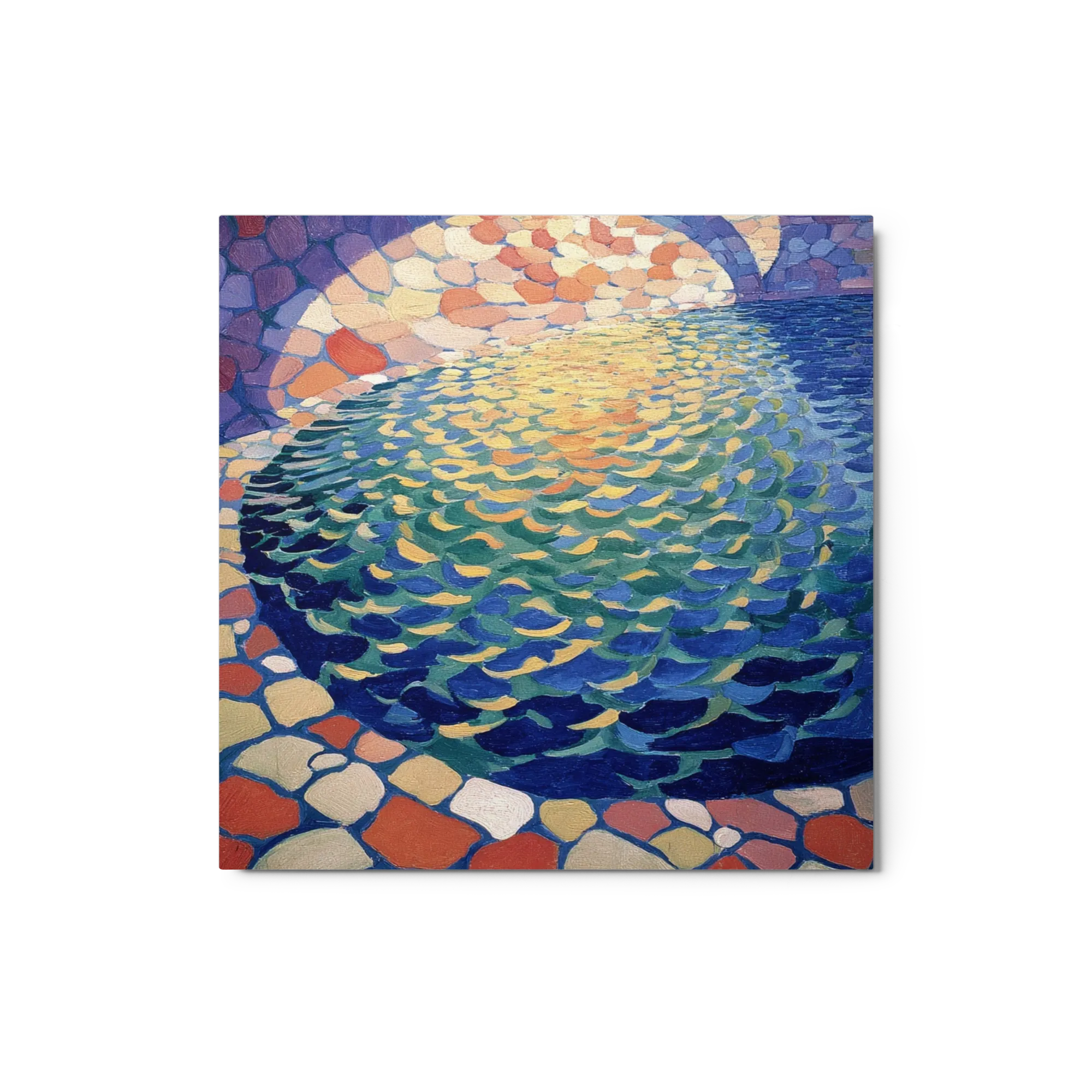 Mosaic Water and Bridge