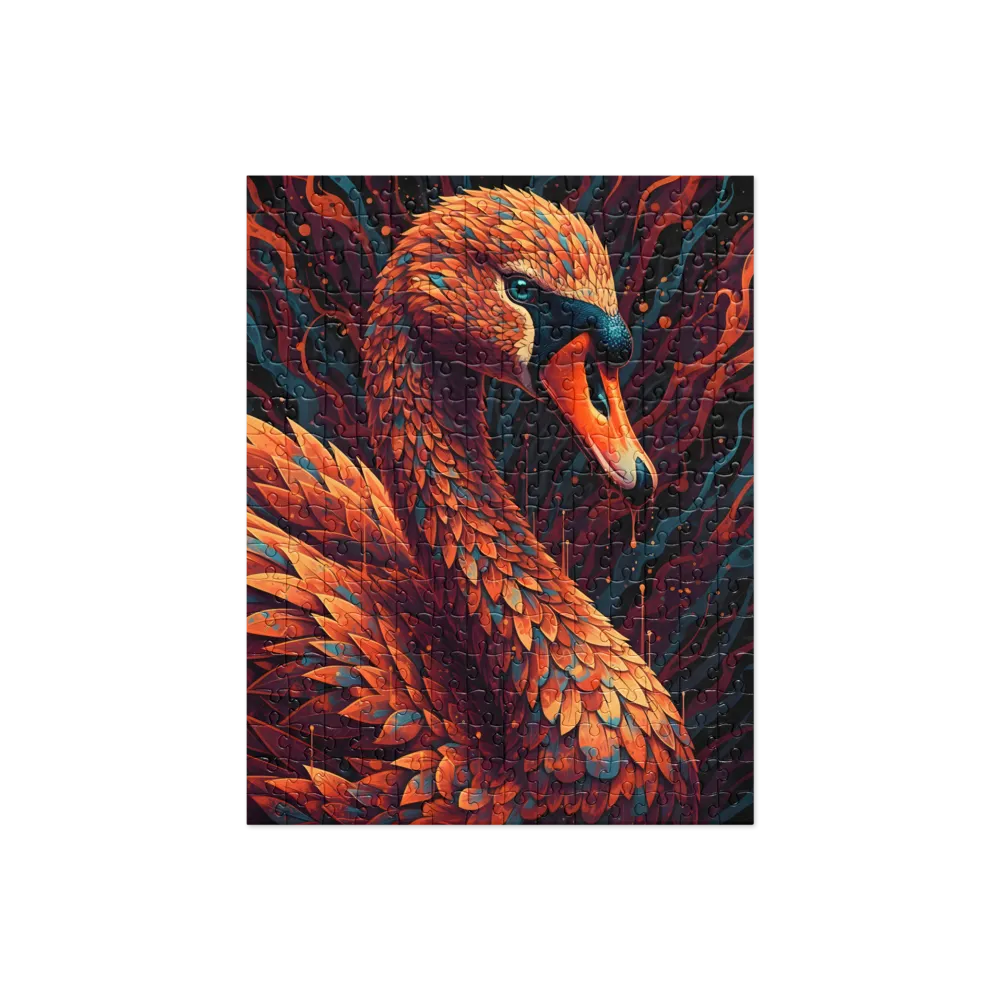 Luminous Winged Serenade 
 Jigsaw Puzzle in Tin Box