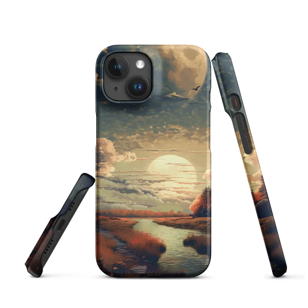 Sunset Landscape over River | Phone Case