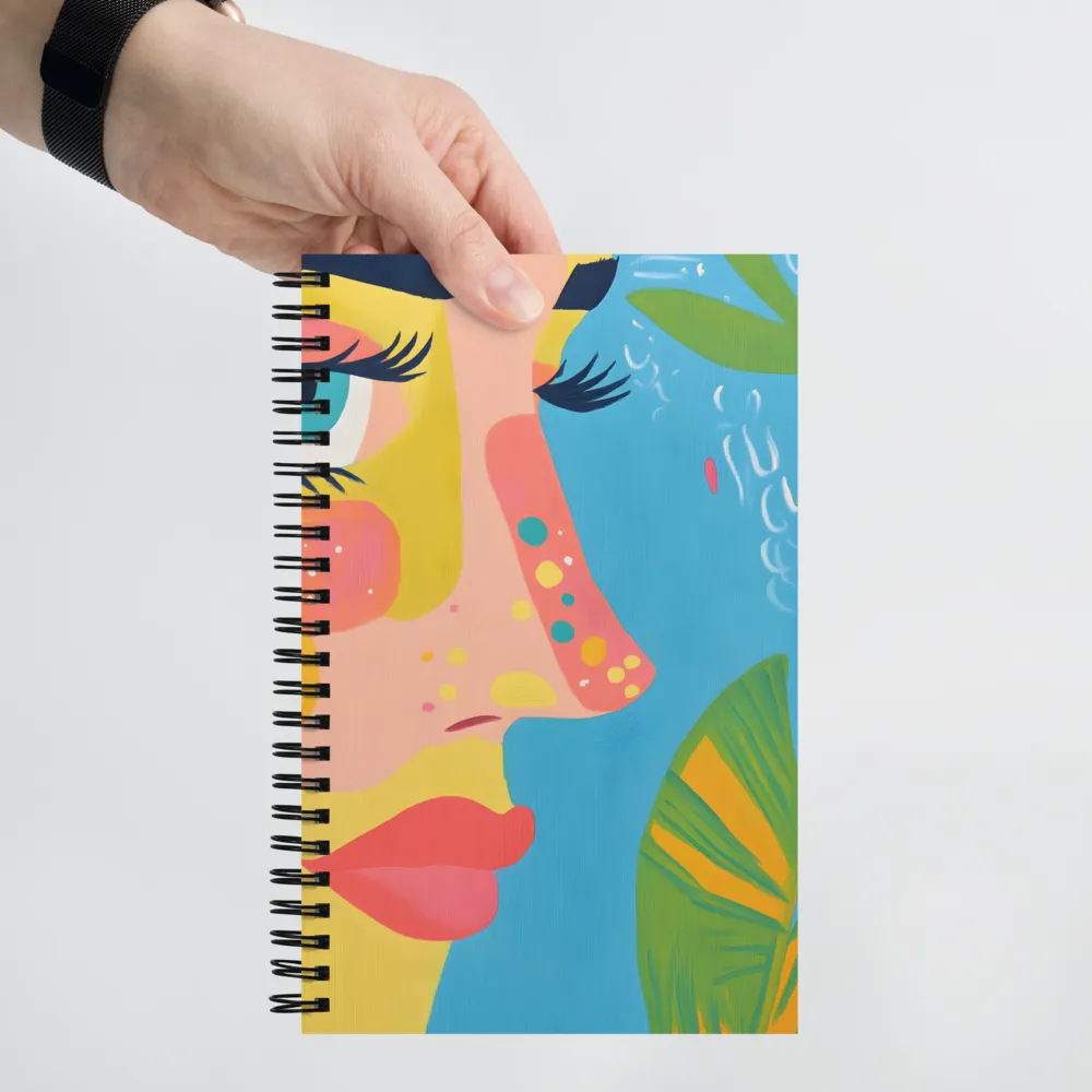 Tropical Gaze 
 Spiral Notebook | 140 pages
