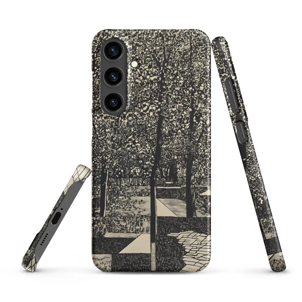 Monochromatic Trees and Pathway | Phone Case