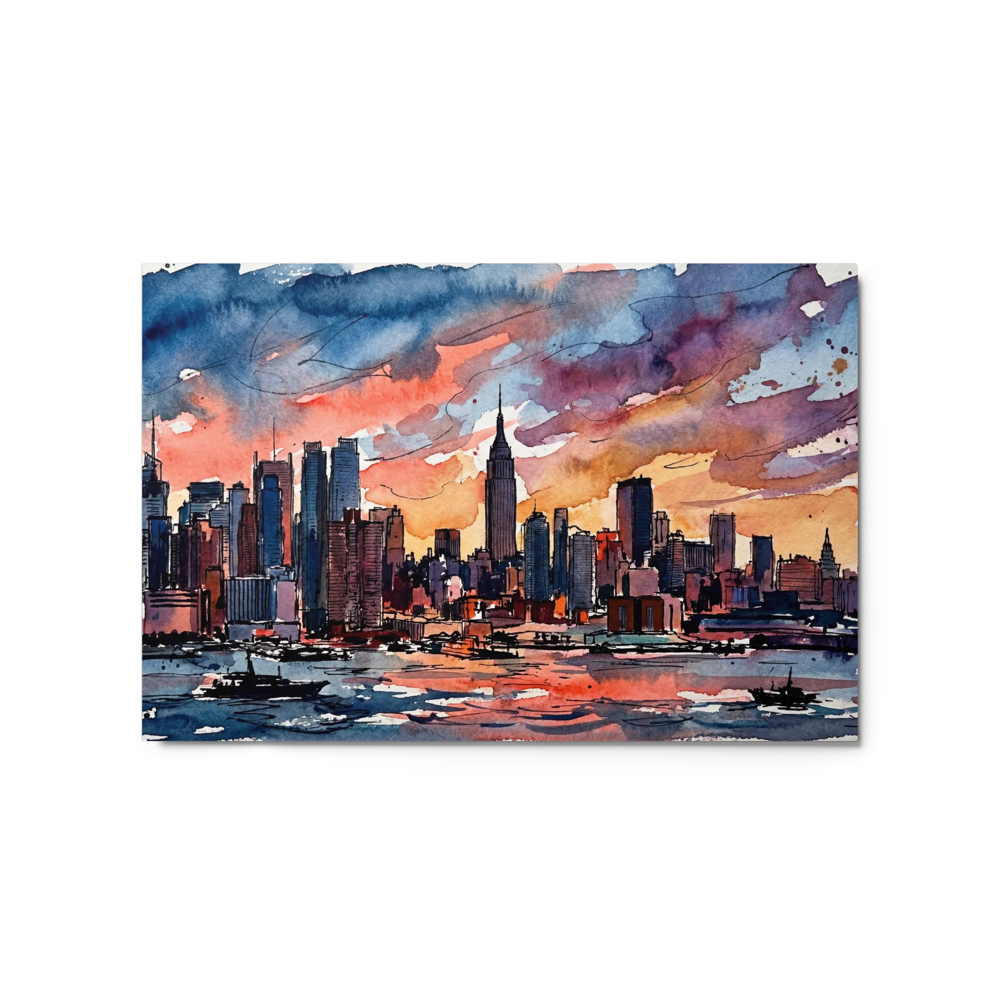 Pôr do Sol em Manhattan