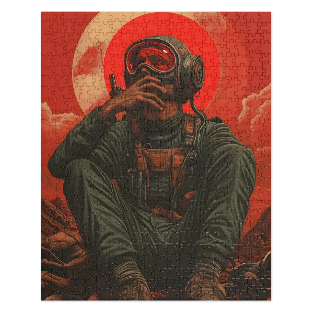 Silent Watch on the Red Planet 
 Jigsaw Puzzle