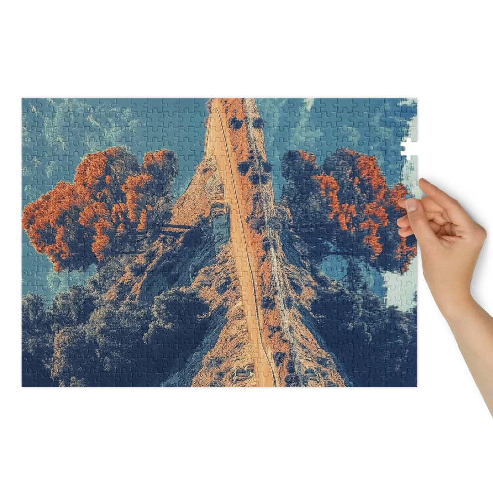 Symphony of Reflection 
 Jigsaw Puzzle in Tin Box
