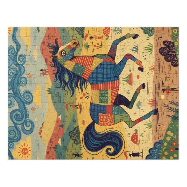 Patchwork Horse | Jigsaw Puzzles