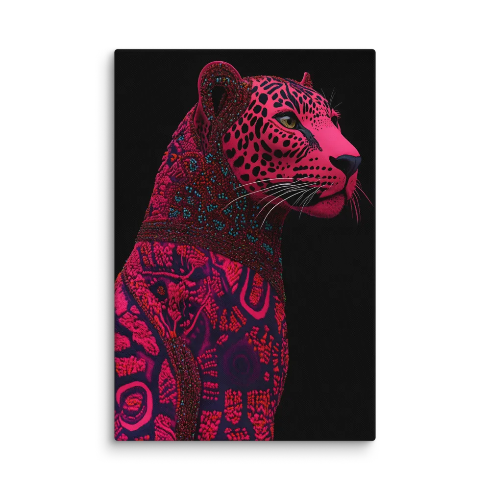 Radiant Mosaic Jaguar 
 Canvas | 40″x 60″