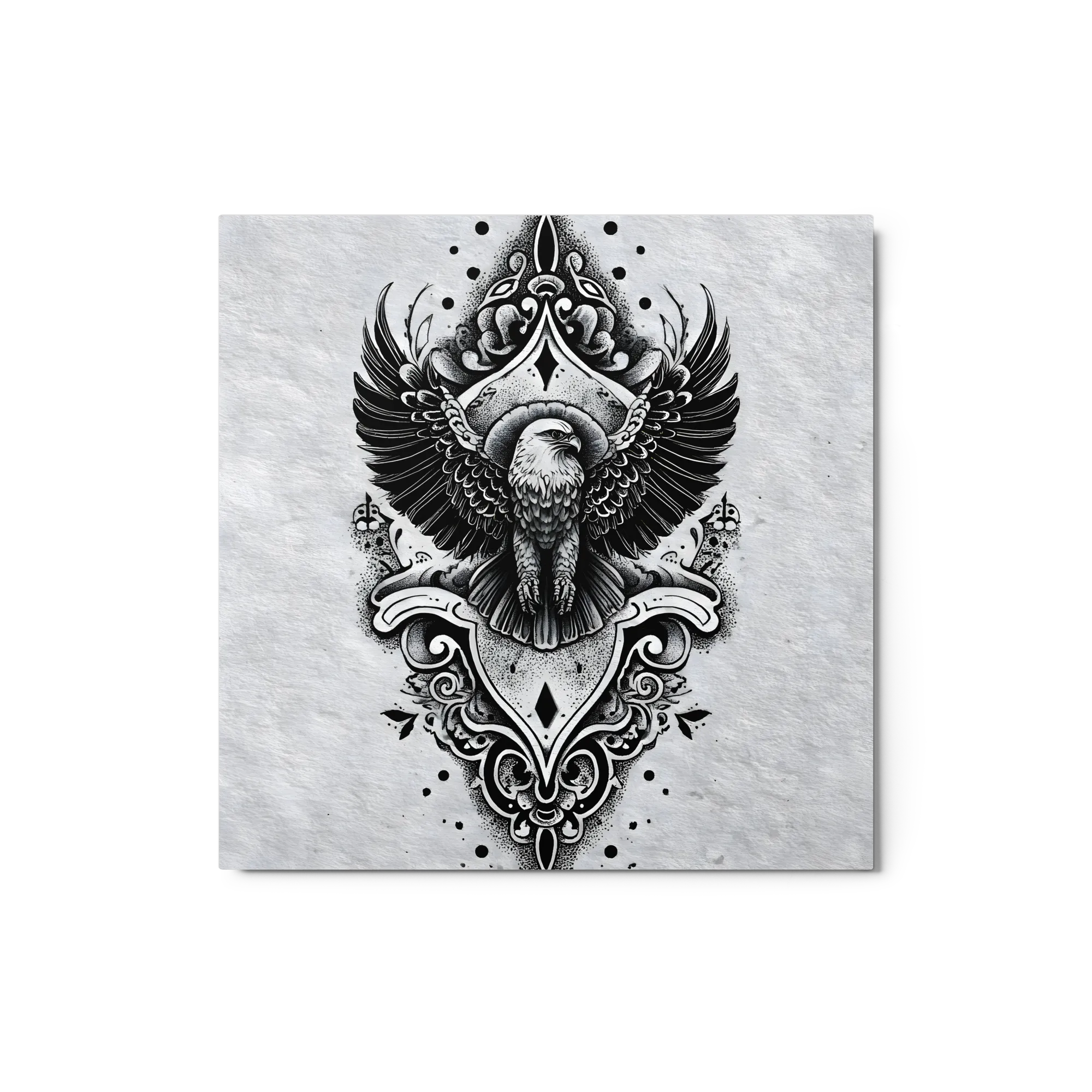 Majestic Eagle Engraving