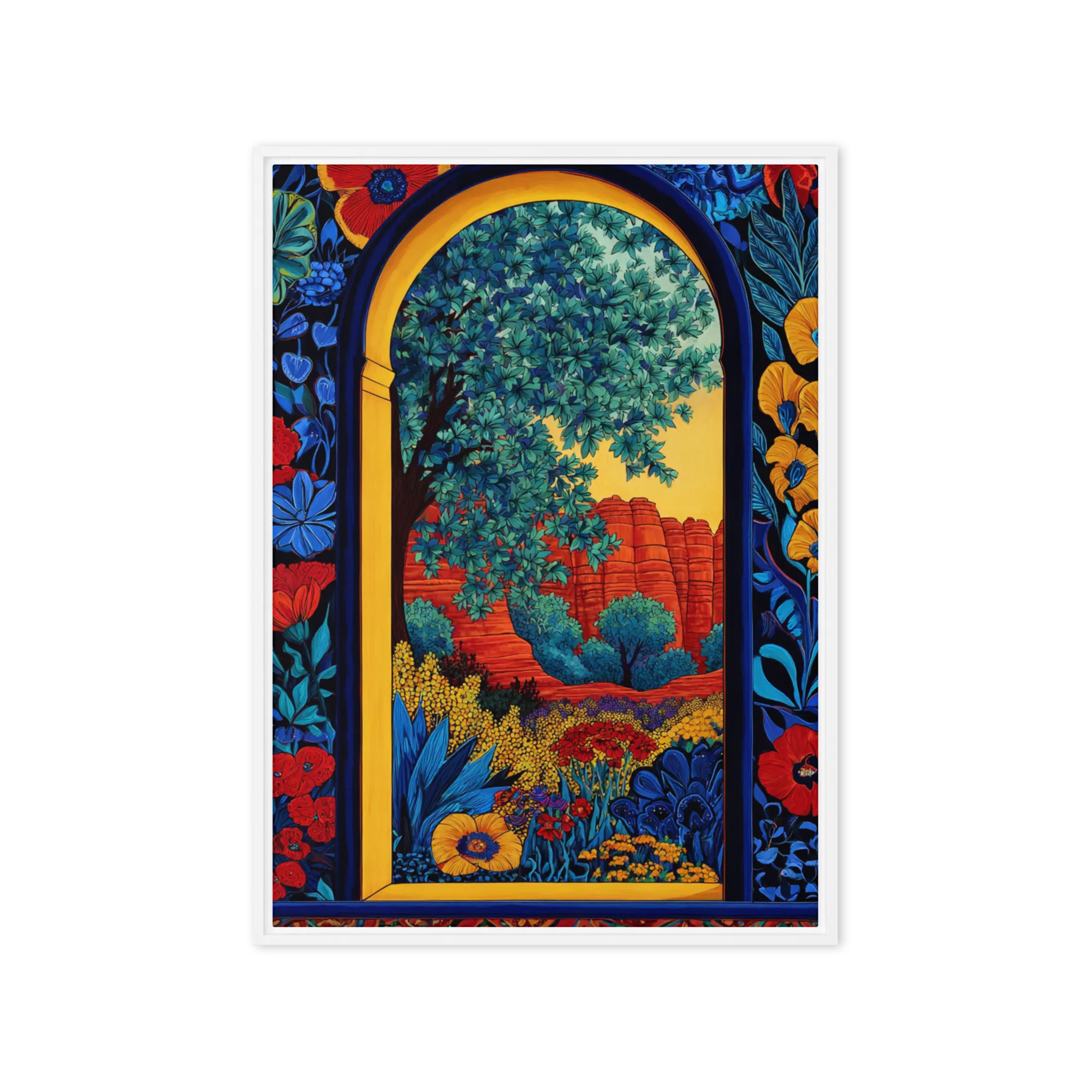 Gateway to Sedona 
 Poster with Black Frame | 12″x 16″