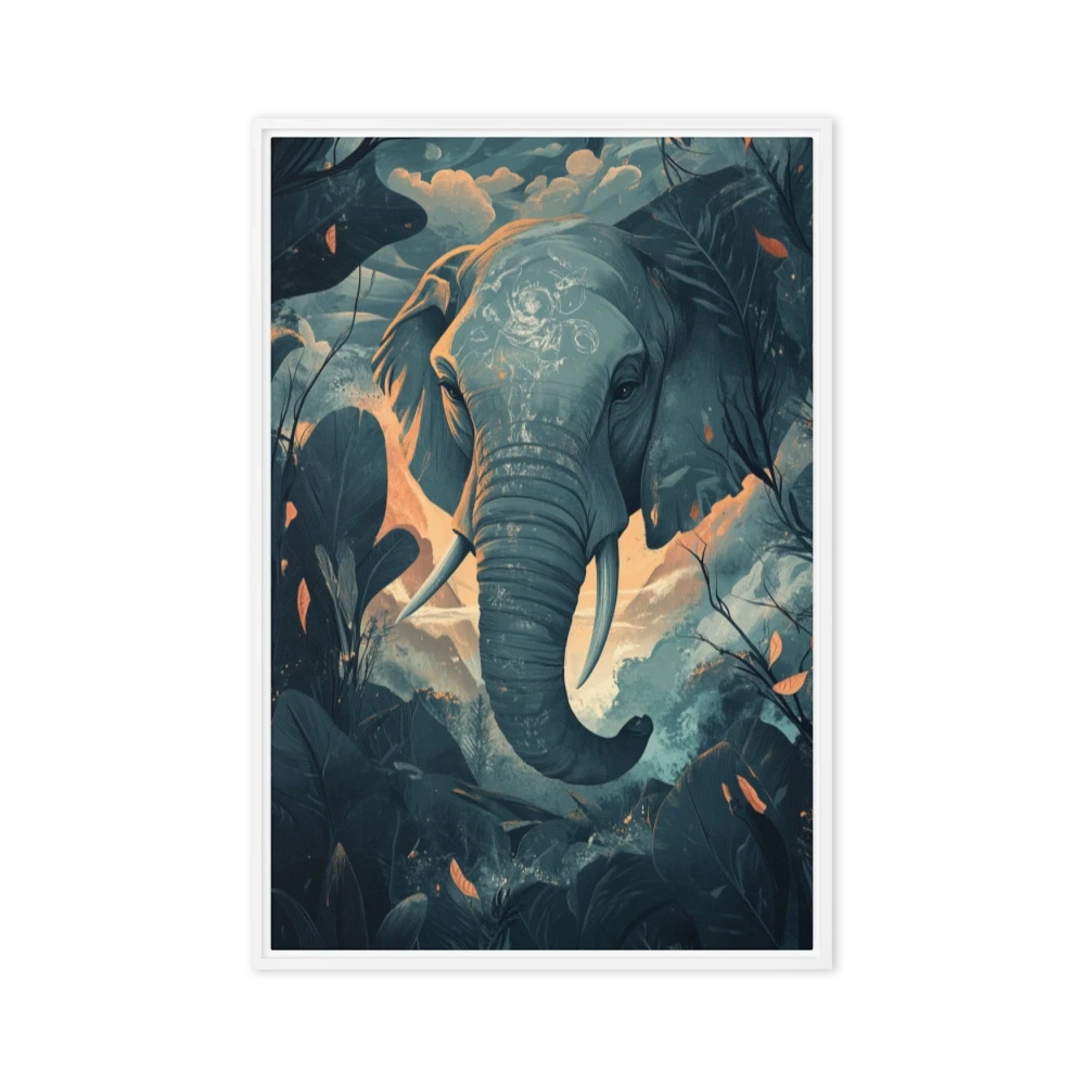 Teal Forest Elephant