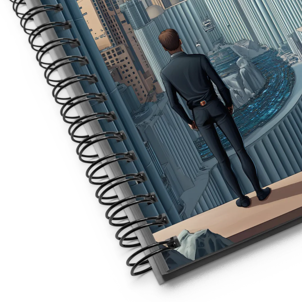 Glimpse of Tomorrow 
 Spiral Notebook | 140 pages