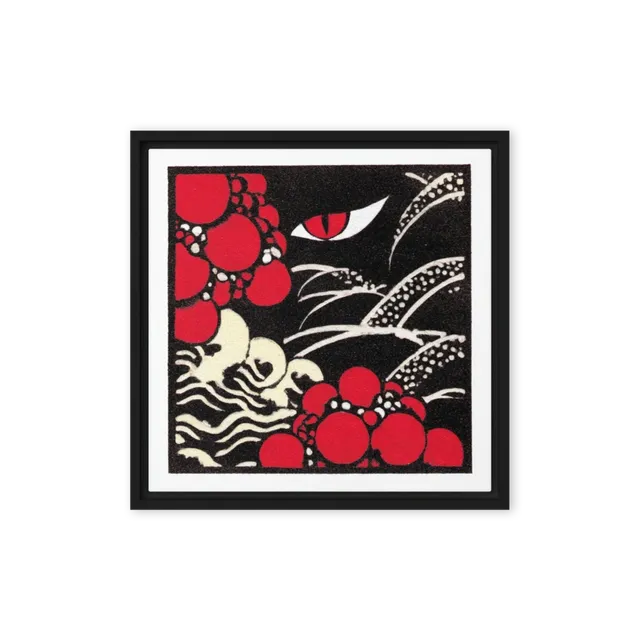 Red Eye in the Waves | Art Print