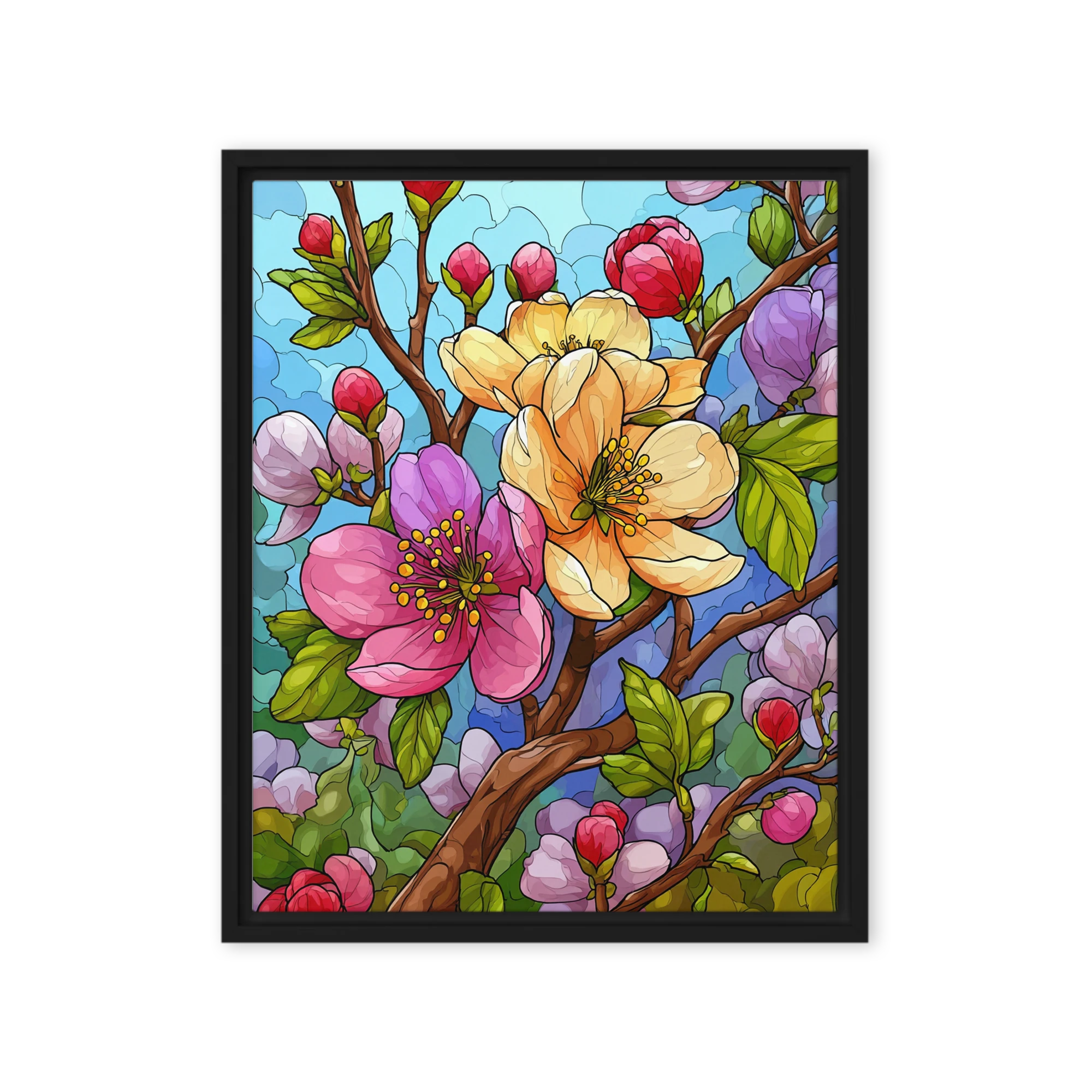 Stained Glass Blossoms