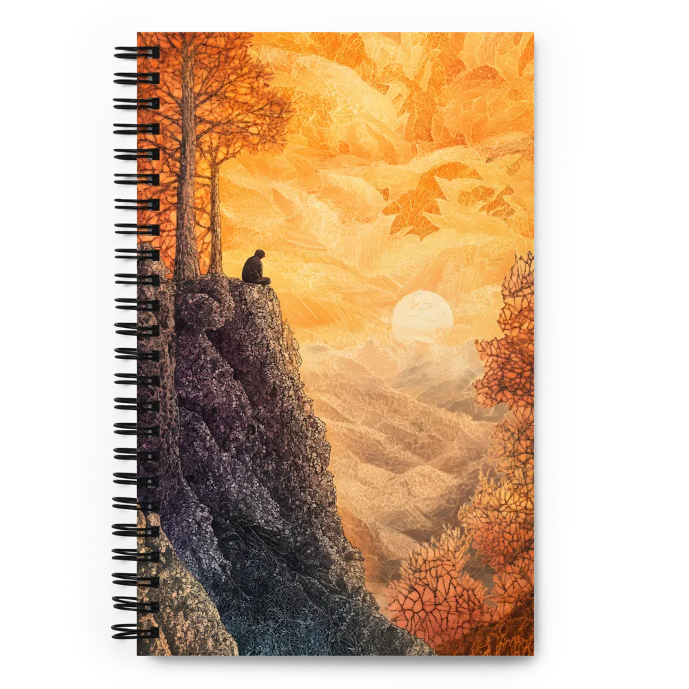 Twilight Contemplation 
 Spiral Notebook | 140 pages