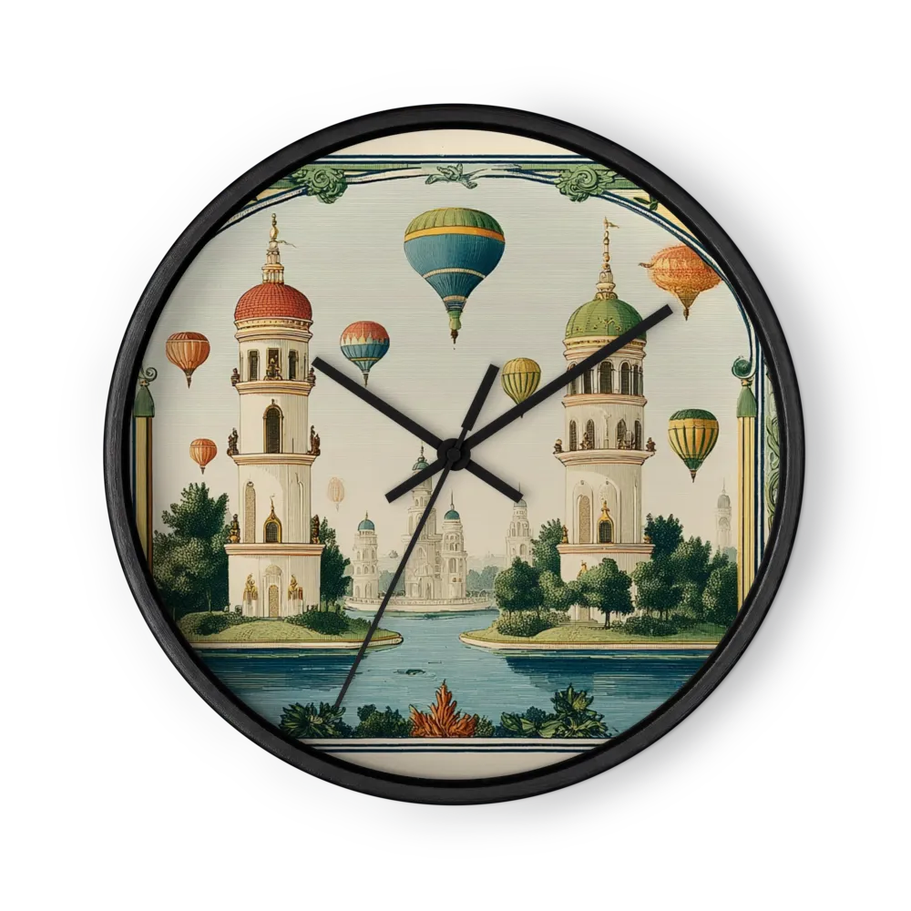 Architectural Balloons | Wall Clock