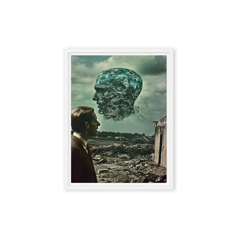 Echoes of a Fragmented Mind 
 Canvas | 20″x 24″