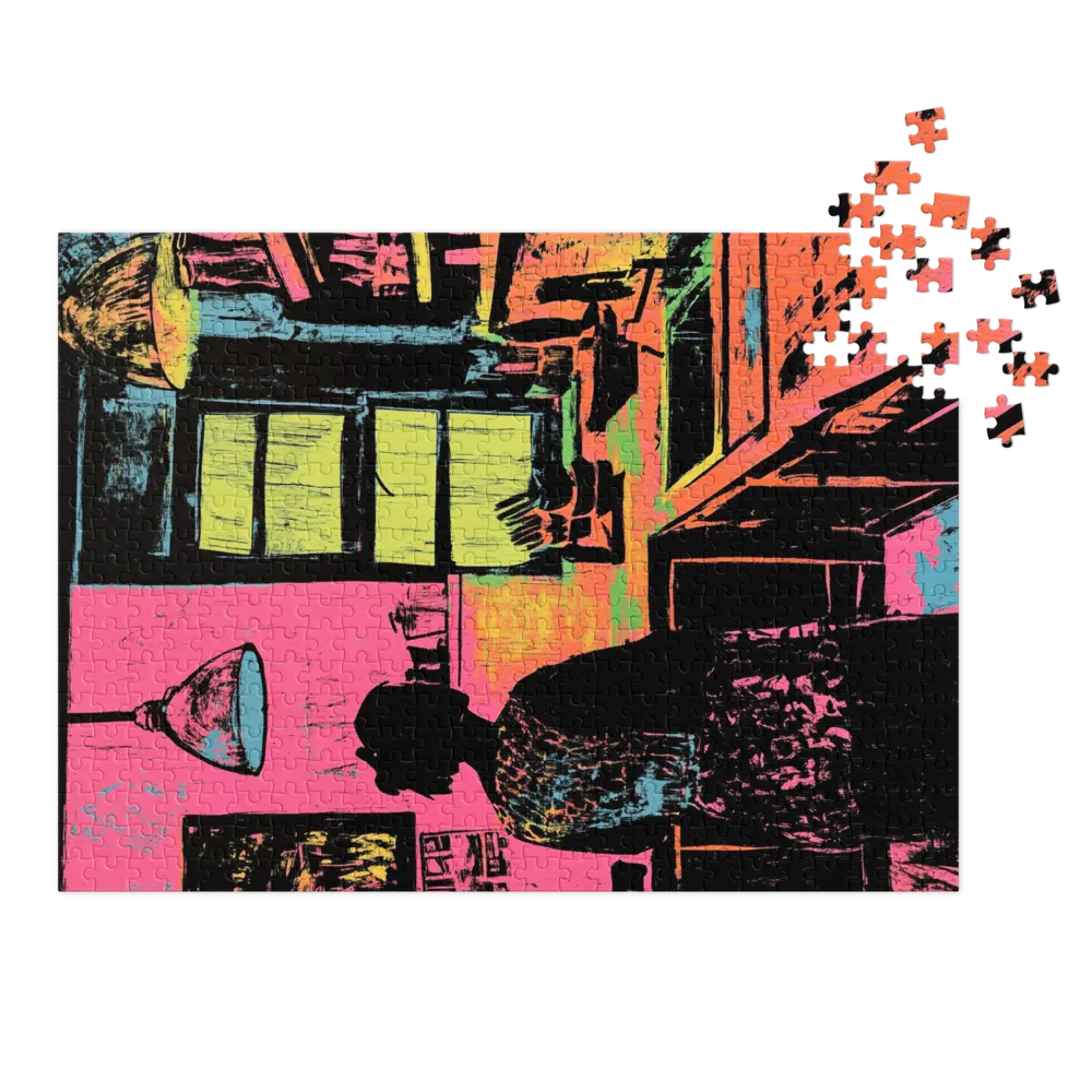 Modern Pop Art Kitchen Scene