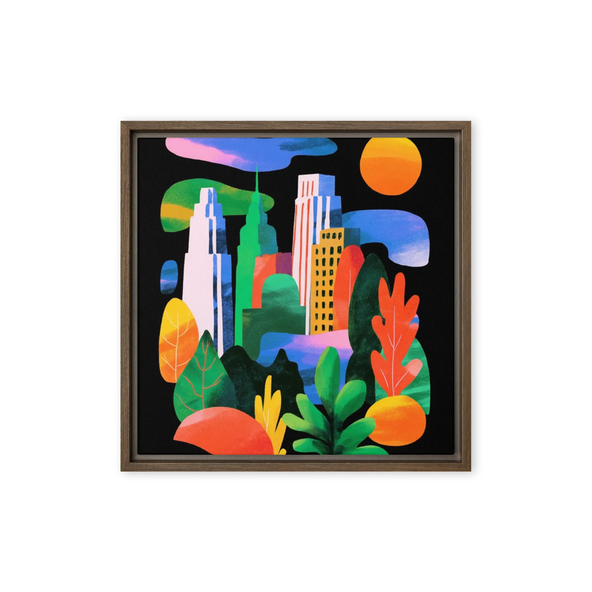 Urban Jungle Skyline