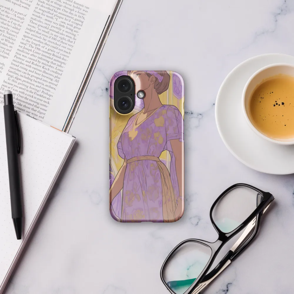 Grace of Lavender Gold 
 iPhone 17 Pro Max | Snap Case