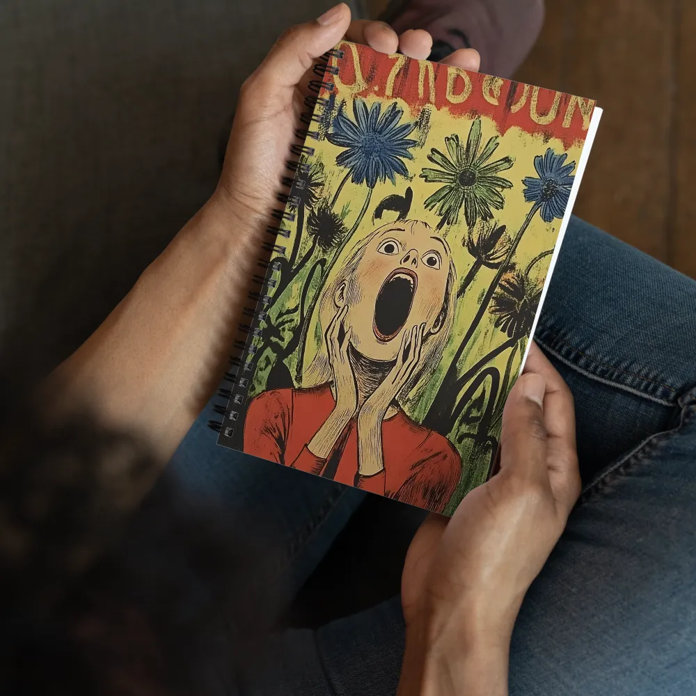 The Scream of Youth 
 Spiral Notebook | 140 pages