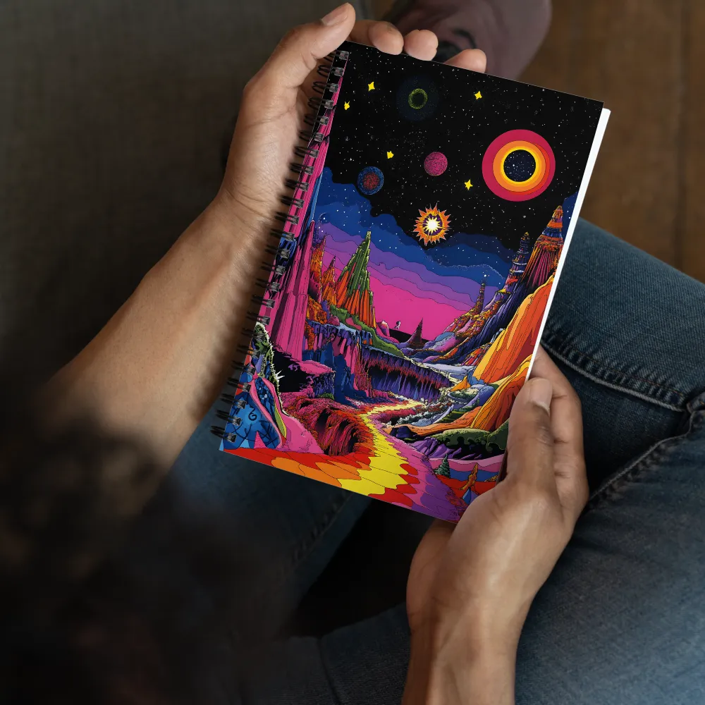 Cosmic Odyssey 
 Spiral Notebook | 140 pages