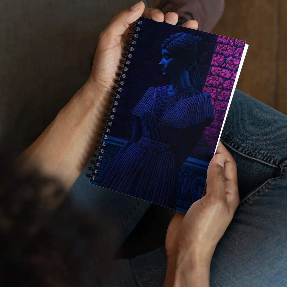 Shadowed Elegance 
 Spiral Notebook | 140 pages