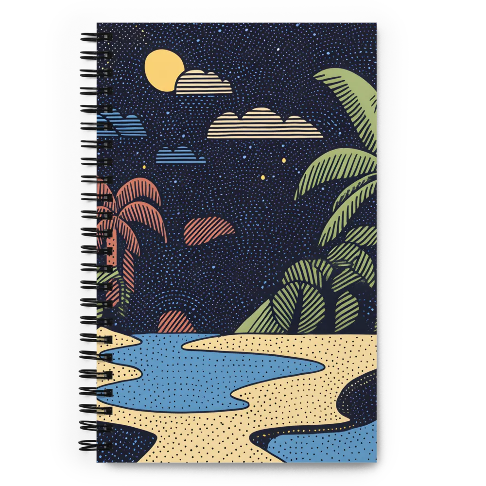 Nocturnal Oasis 
 Spiral Notebook | 140 pages