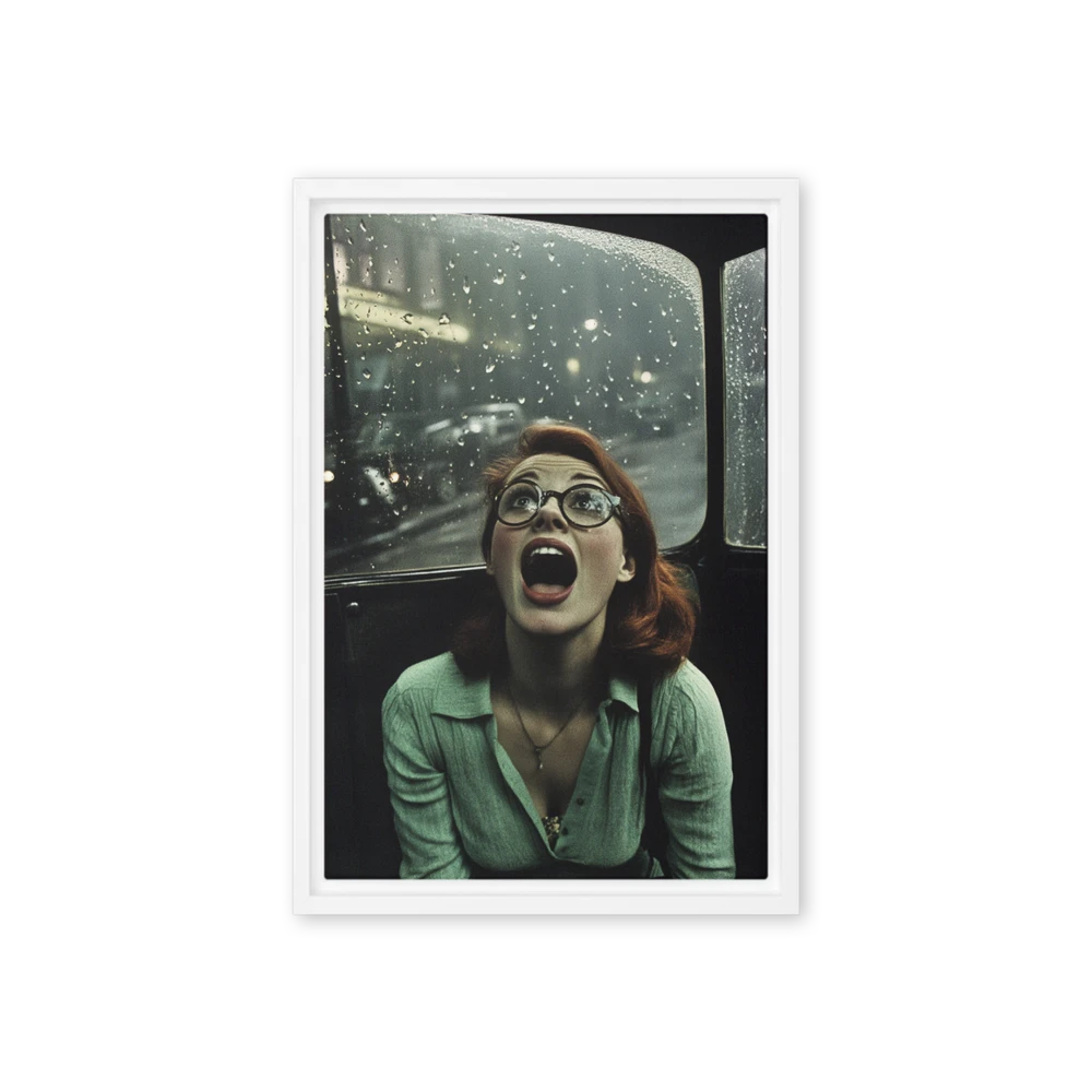 Rain-Soaked Expression | Art Print