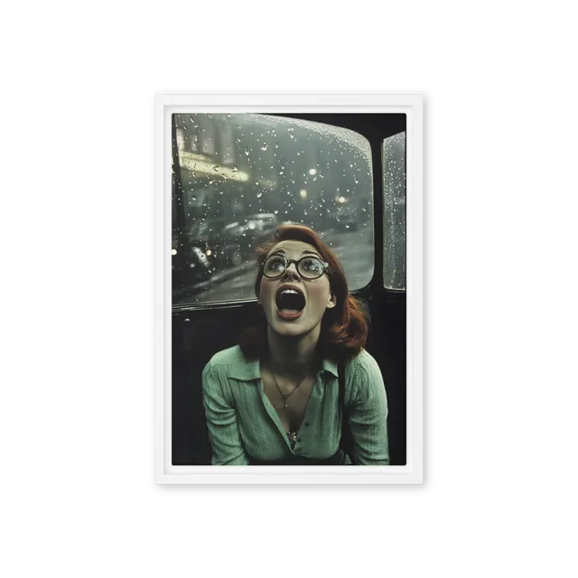 Rain-Soaked Expression | Art Print