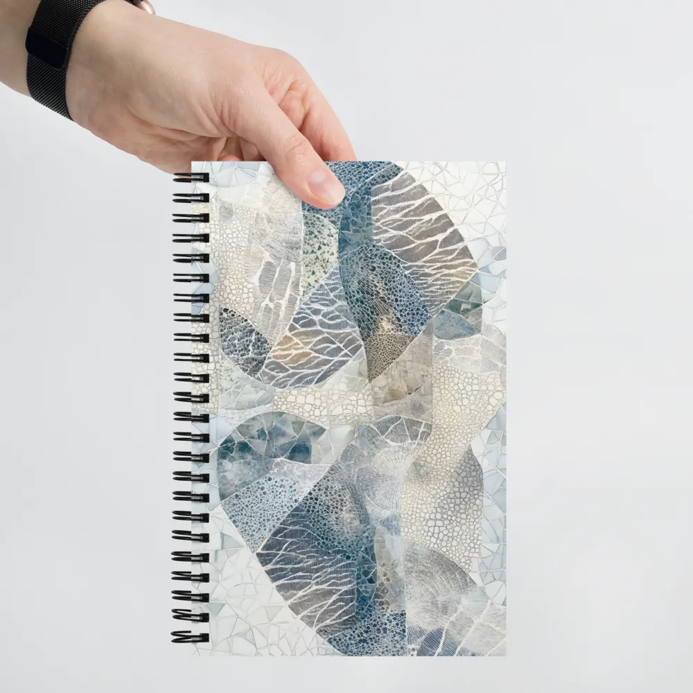 Abstract Mosaic Textures 
 Spiral Notebook | 140 pages