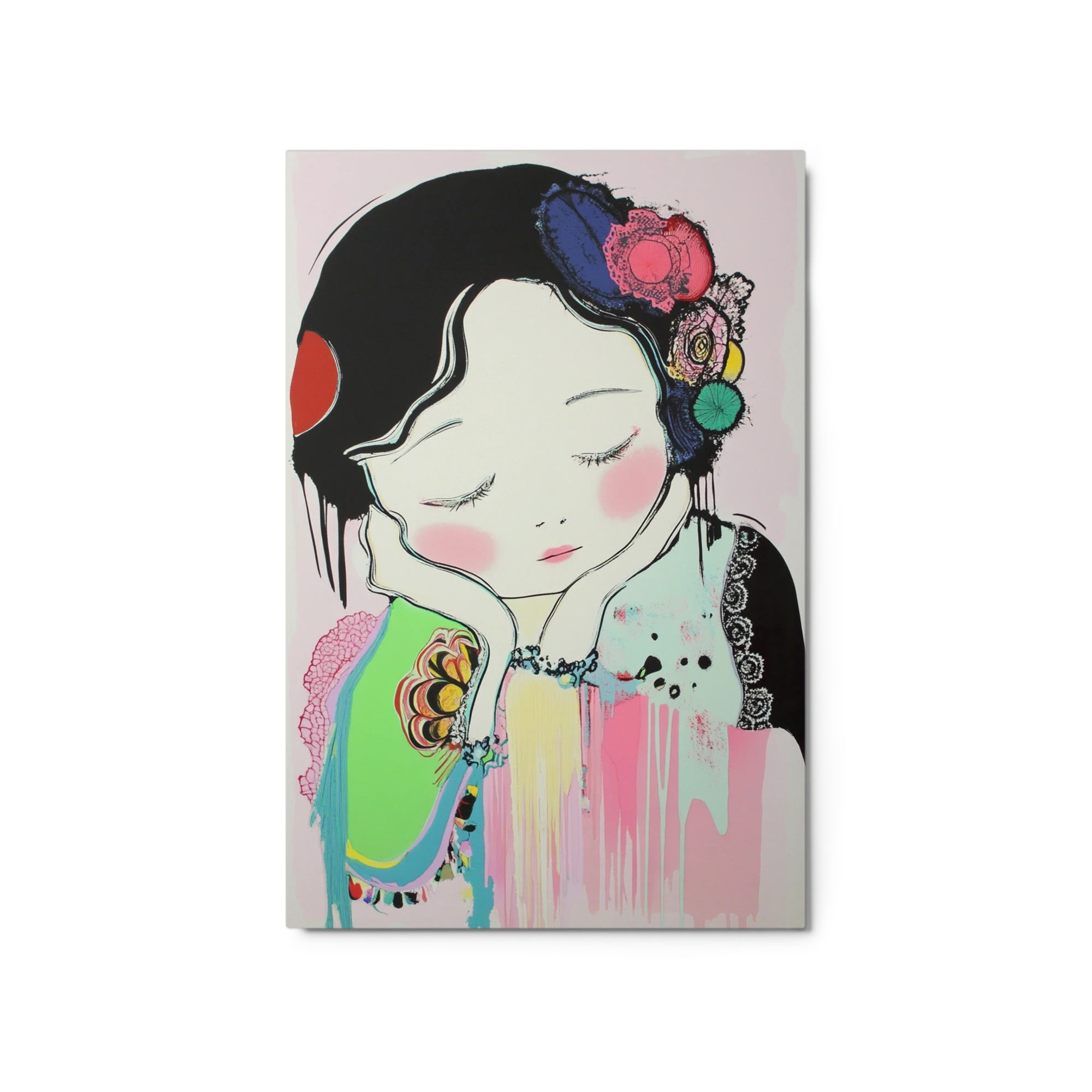 Illustrative Portrait of a Girl