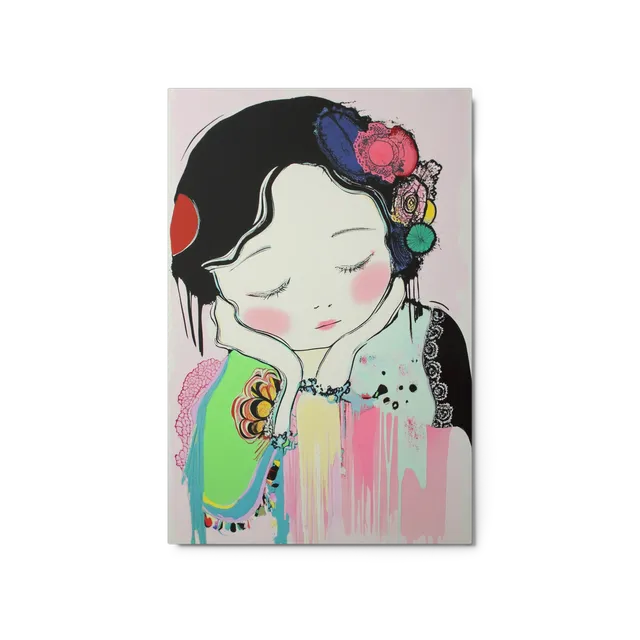 Neo-Ukiyo-e Dripping Dream | Art Print
